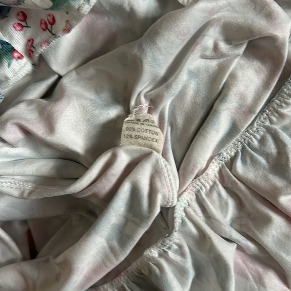 KRYSSI KOUTURE Christmas Long Sleeve Nightgown Girls Size 7-8T - Picture 6 of 7